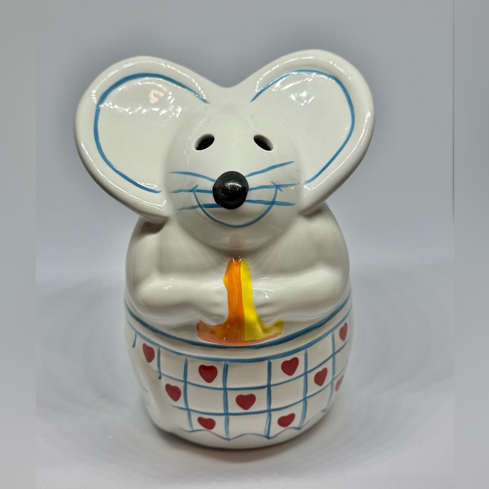 Ceramic Mouse Cheese Shaker,‎ Small